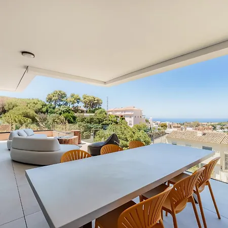 Vida - Luxury Panorama Seaview Penthouse In Organic-boho Design With Pool, Gym, Apartment *