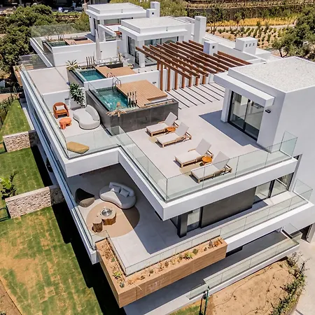 Vida - Luxury Panorama Seaview Penthouse In Organic-boho Design With Pool, Gym, Apartment