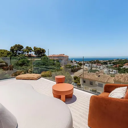 Vida - Luxury Panorama Seaview Penthouse In Organic-boho Design With Pool, Gym, Marbella