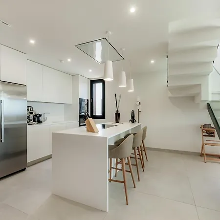 Vida - Luxury Panorama Seaview Penthouse In Organic-boho Design With Pool, Gym, *