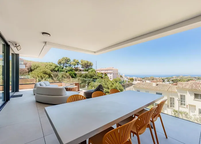 Vida - Luxury Panorama Seaview Penthouse In Organic-boho Design With Pool, Gym, Appartamento *