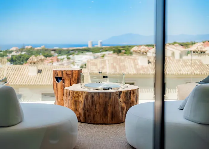 Apartmán Vida - Luxury Panorama Seaview Penthouse In Organic-boho Design With Pool, Gym, *