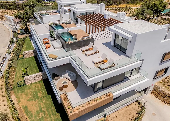 Vida - Luxury Panorama Seaview Penthouse In Organic-boho Design With Pool, Gym, Apartmán