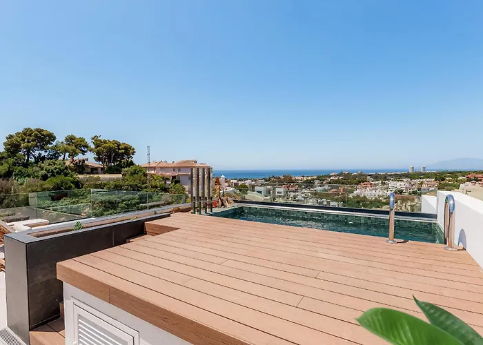 Vida - Luxury Panorama Seaview Penthouse In Organic-boho Design With Pool, Gym, Appartamento *