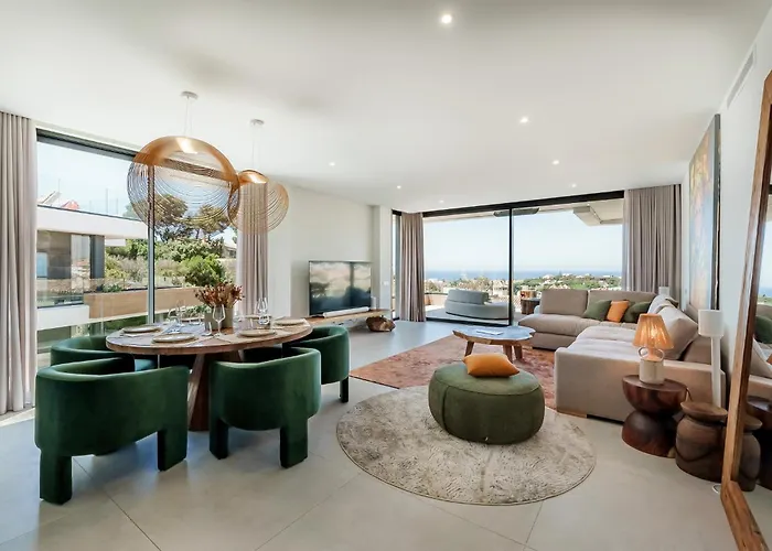 Vida - Luxury Panorama Seaview Penthouse In Organic-boho Design With Pool, Gym, * Marbella