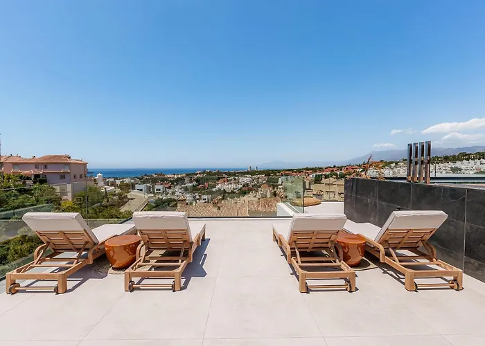 Vida - Luxury Panorama Seaview Penthouse In Organic-boho Design With Pool, Gym, * Marbella