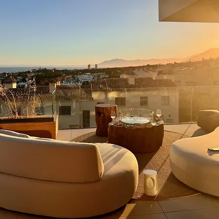 Vida - Luxury Panorama Seaview Penthouse In Organic-boho Design With Pool, Gym, 아파트 *