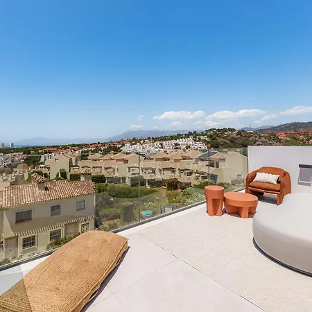 Vida - Luxury Panorama Seaview Penthouse In Organic-boho Design With Pool, Gym, 아파트 마르베야