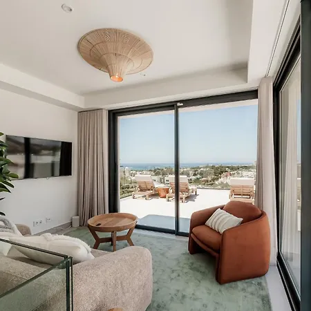 Vida - Luxury Panorama Seaview Penthouse In Organic-boho Design With Pool, Gym, 아파트 *